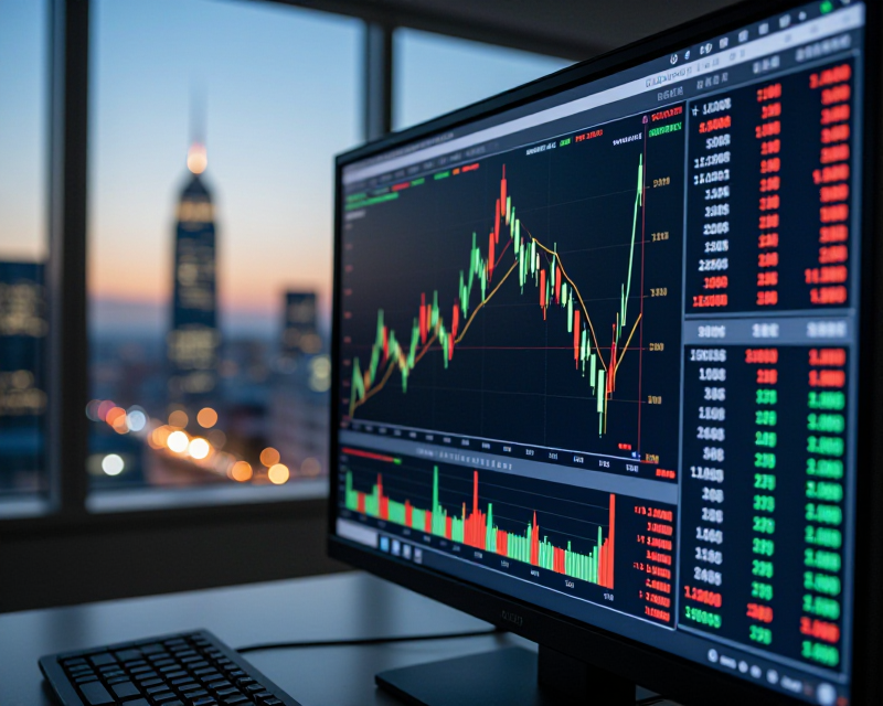 Financial Market Data Visualization