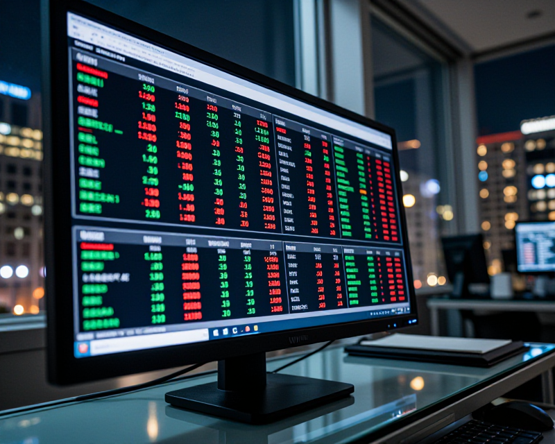 Stock Market Data Display
