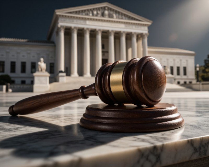 US Supreme Court Judicial Gavel