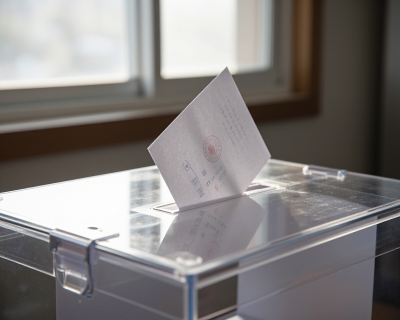 Election Ballot Box