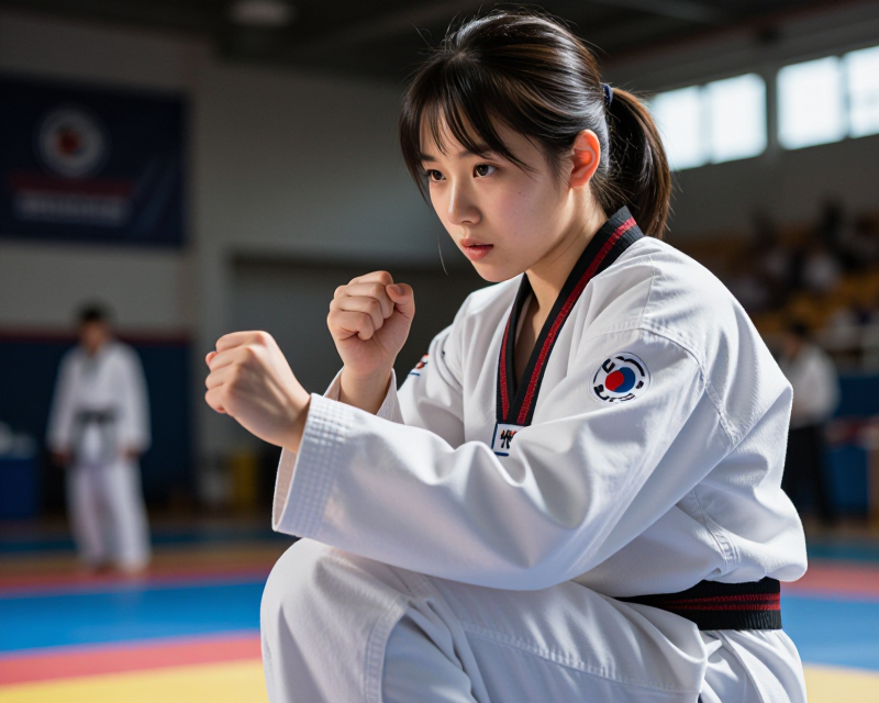Taekwondo Poomsae Victory