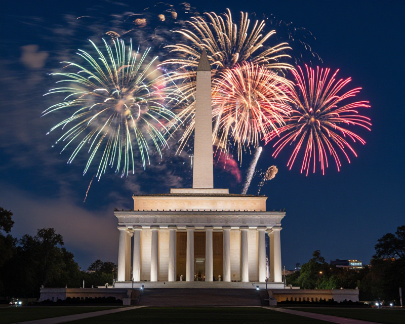 Cinematic Independence Day Fireworks