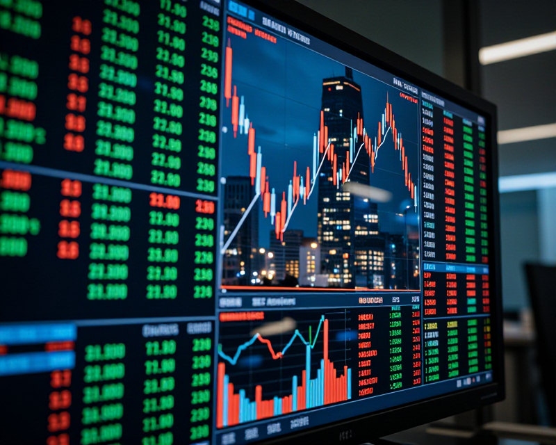 Financial Market Data Visualization