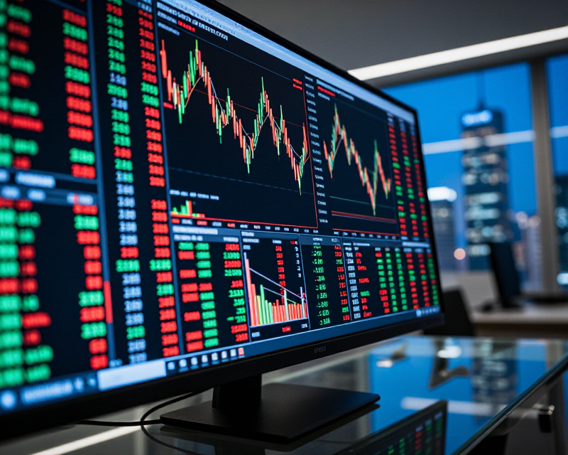 Financial Market Data Visualization