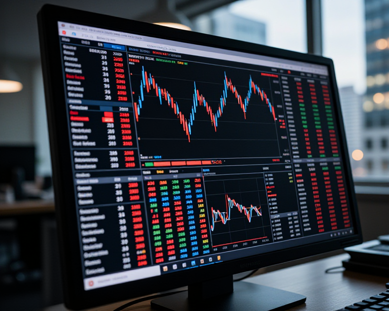 Financial Market Data Visualization