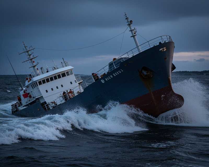 Busan Maritime Accident Scene