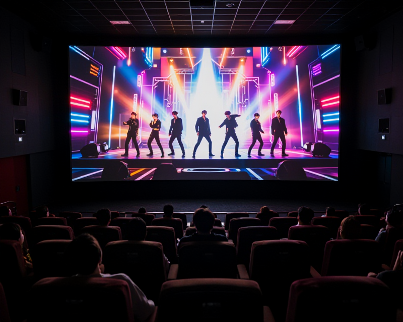 Cinematic Movie Theater Concert Broadcast