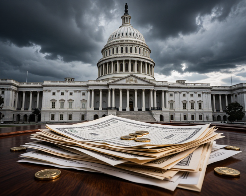 US Capitol and Budget Symbolism