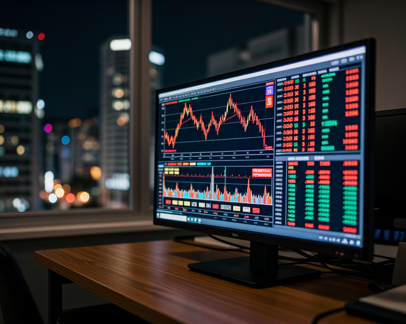 Financial Market Volatility in Seoul