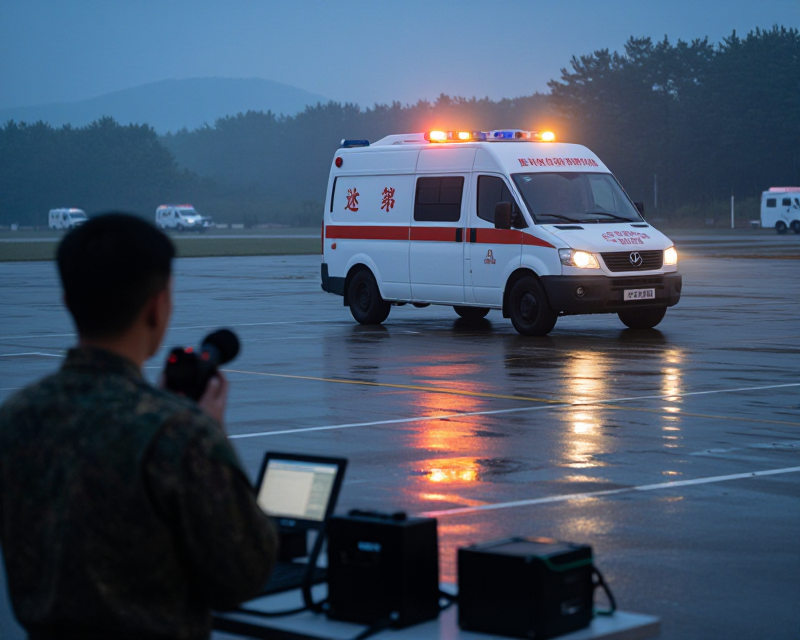 South Korean military training ground safety