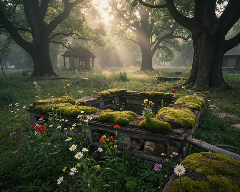 Nature's Reclaimed Territory