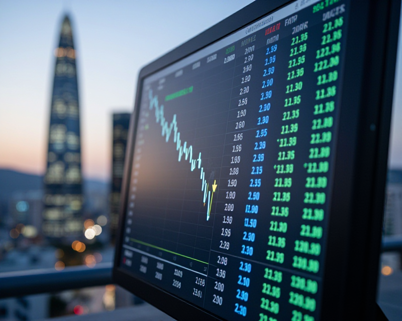 Financial Data Display