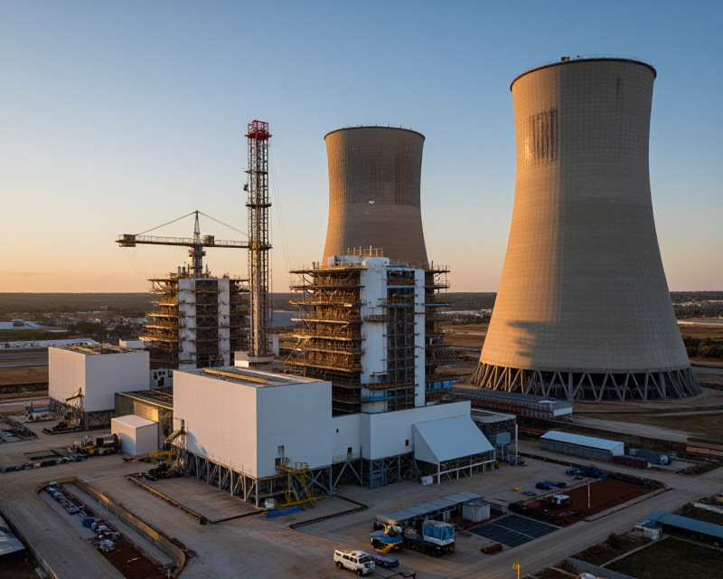 Texas Nuclear Power Plant Construction