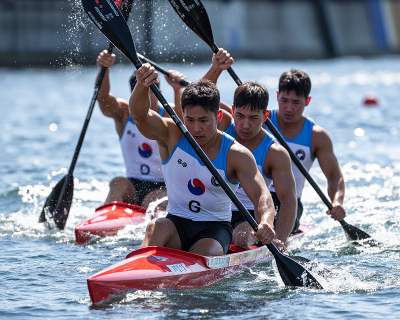 Korean Kayak Team Victory