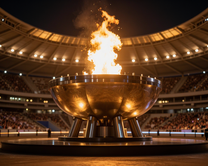 Asian Games Cauldron Lighting
