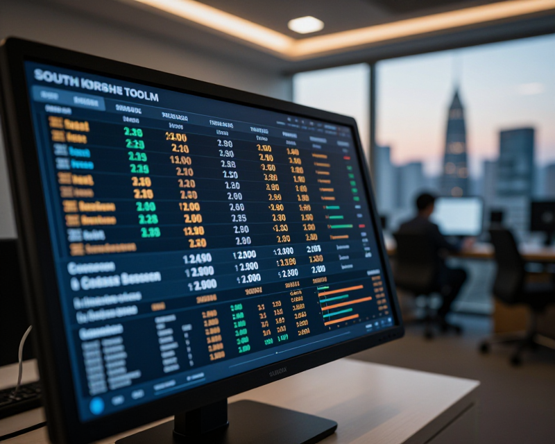 Financial Market Data Visualization