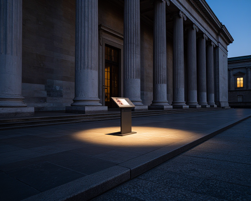 Museum Entrance Signage